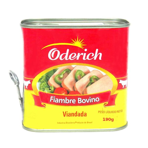 Carne Bovina ODERICH Fiambre 190g