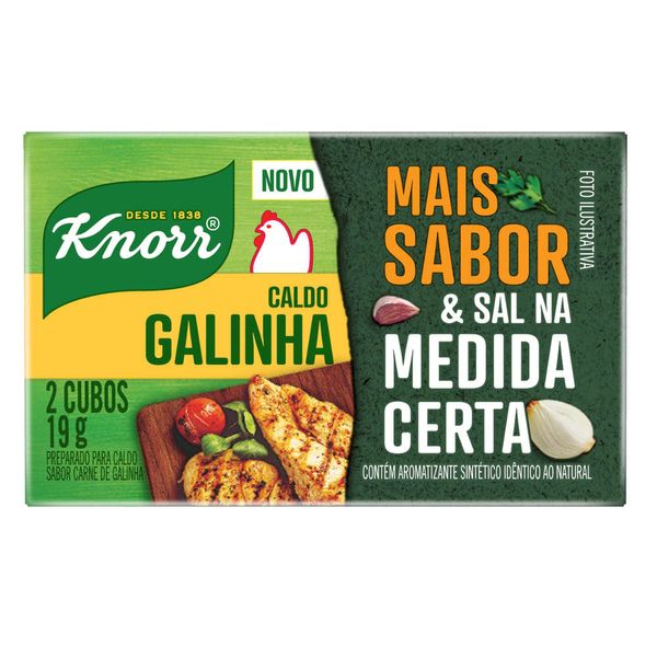 Caldo KNORR Galinha caixa 19g 2Un Caldo KNORR Galinha caixa 19g 2Un