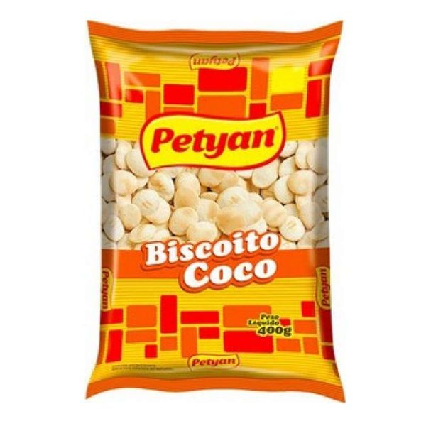 Biscoito PETYAN Coco Pacote 400g