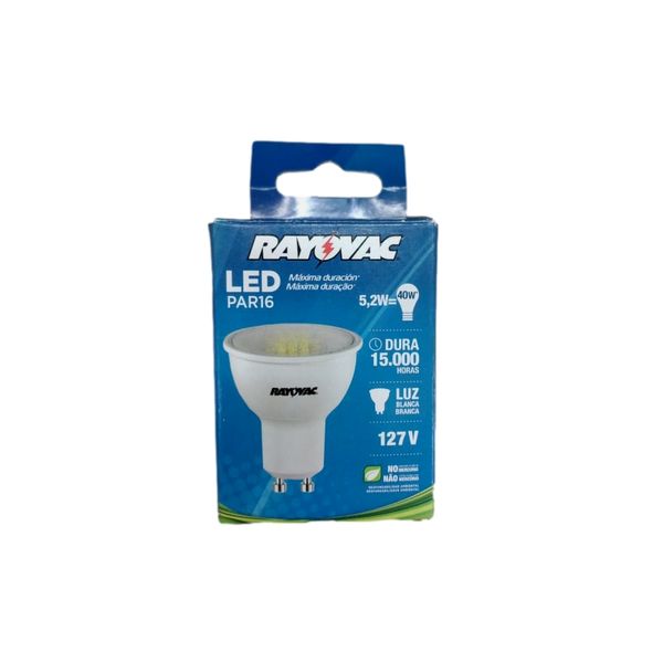 Lâmpada Rayovac Led VMR 5.2W 127V Branca 1un