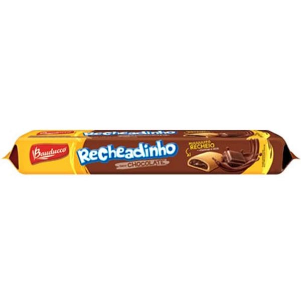 Biscoito Recheadinho Bauducco Chocolate Pacote 104g