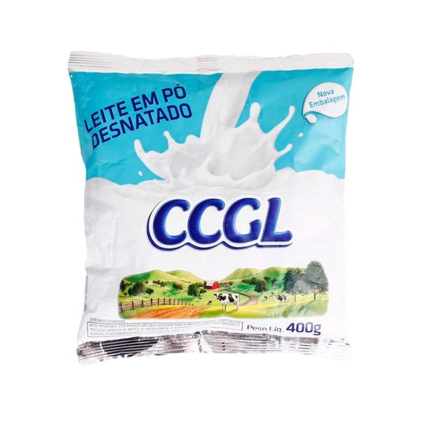 Leite em Pó Desnatado CCGL 400g