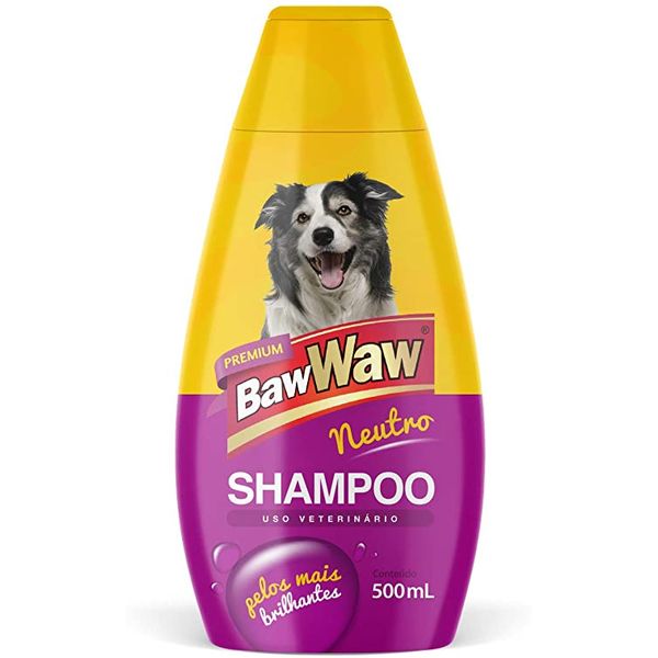 Shampoo Neutro para Cães Baw Waw 500ml