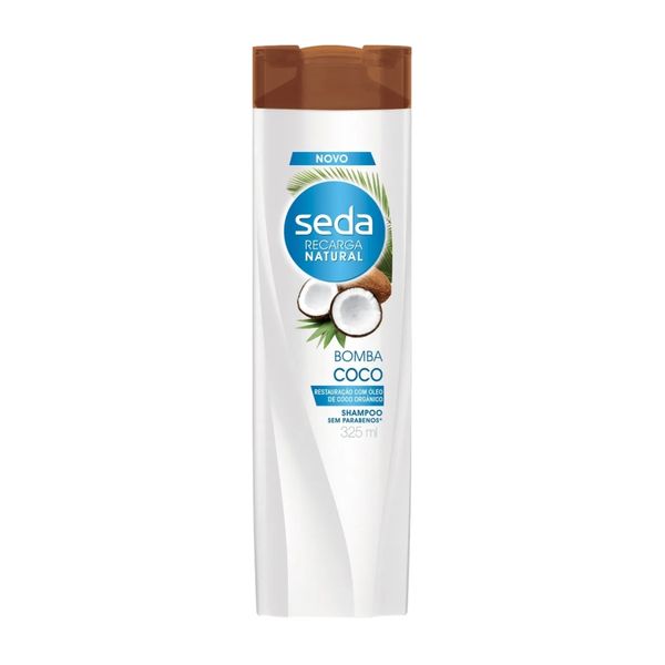 Shampoo Seda Bomba de Coco  Frasco 325ml