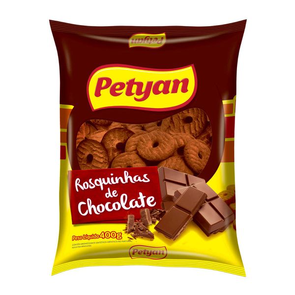 Rosquinha de Chocolate Petyan 400g