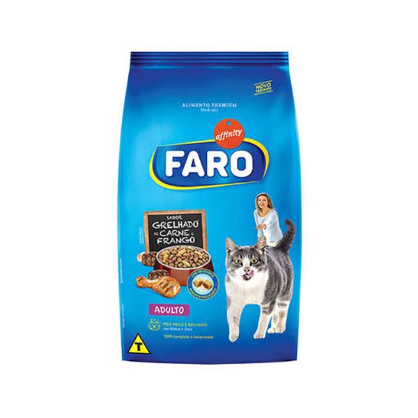 Ração para Gatos Adultos AFFINITY Faro Grelhado de Carne e Frango Pacote 1kg