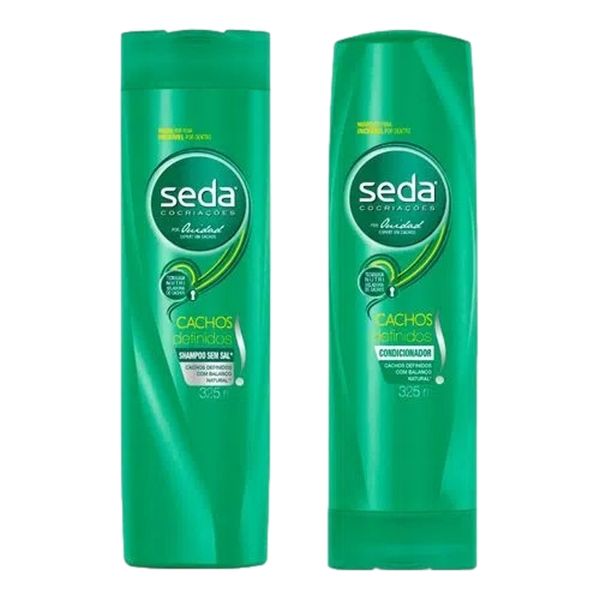Kit SEDA Shampoo + Condicionador Cachos Definidos 325ml