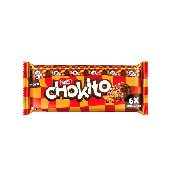 Chocolate NESTLÉ Recheado Chokito Pacote 114g