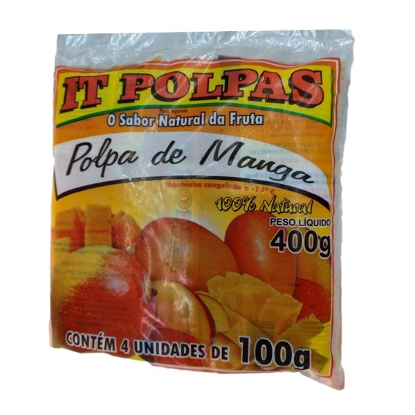 Polpa Manga IT POLPAS Pacote 400g Polpa Manga IT POLPAS Pacote 400g