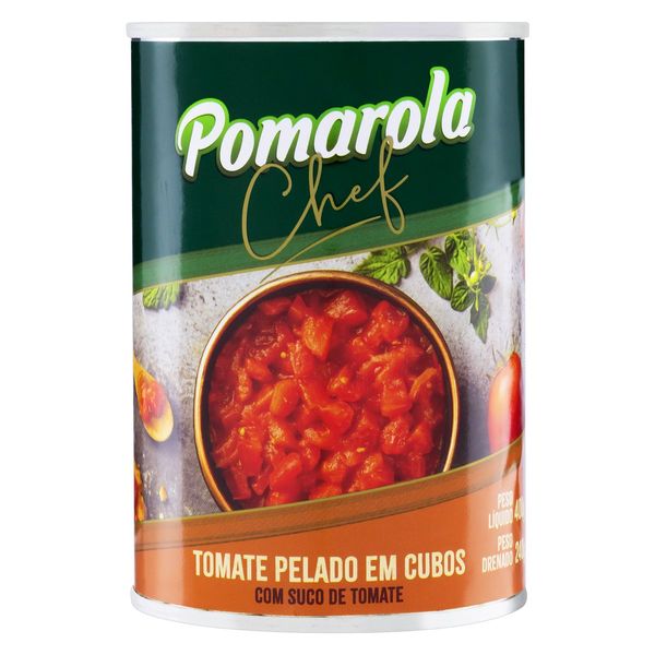 Tomate Pelado POMAROLA Lata 400g
