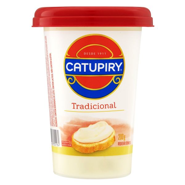 Requeijão Cremoso CATUPIRY Tradicional Pote 200g Requeijão Cremoso CATUPIRY Tradicional Pote 200g