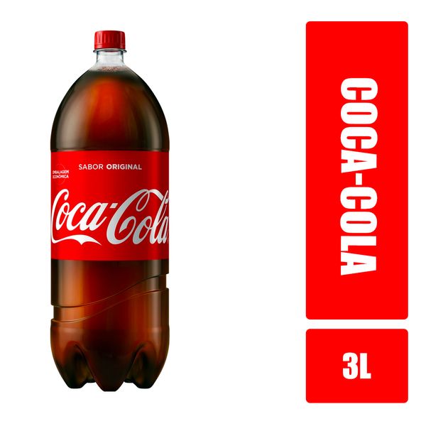 Refrigerante Menos Açúcar COCA-COLA Embalagem Econômica Garrafa Pet 3L