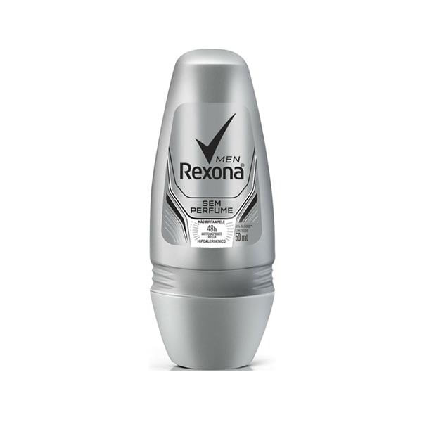 Desodorante REXONA Antitranspirante Roll-on Sem Perfume 50ml