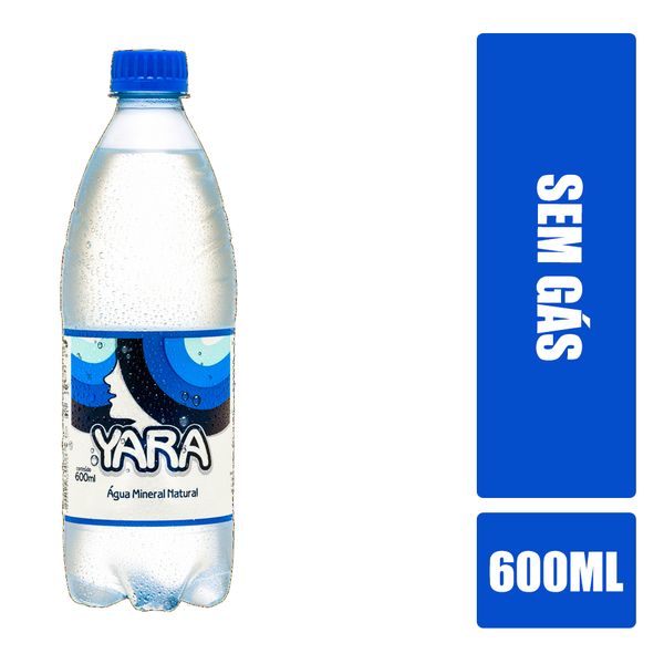 Água Mineral YARA Sem Gás Garrafa 600ml Água Mineral YARA Sem Gás Garrafa 600ml