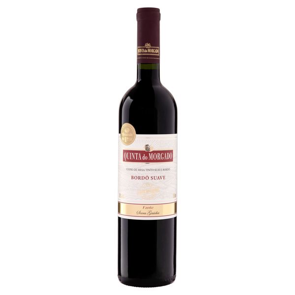 Vinho QUINTA DO MORGADO Tinto Bordô Suave 750ml