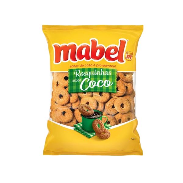 Biscoito MABEL Rosquinha Coco Pacote 700g
