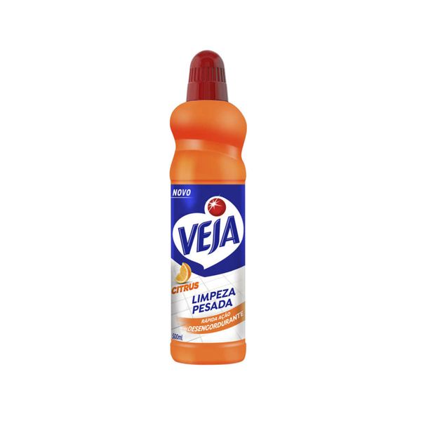 Limpador VEJA Limpeza Pesada Citrus Frasco 500ml