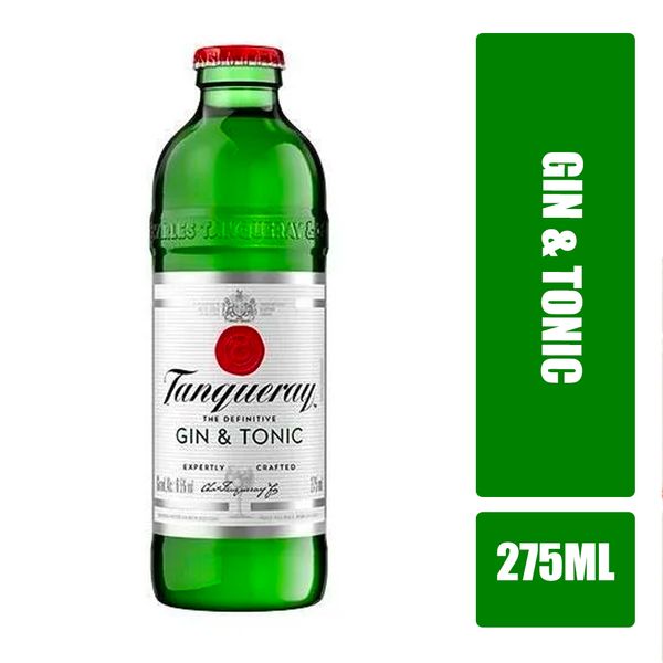 Gin Tônica TANQUERAY London Dry Garrafa 275ml