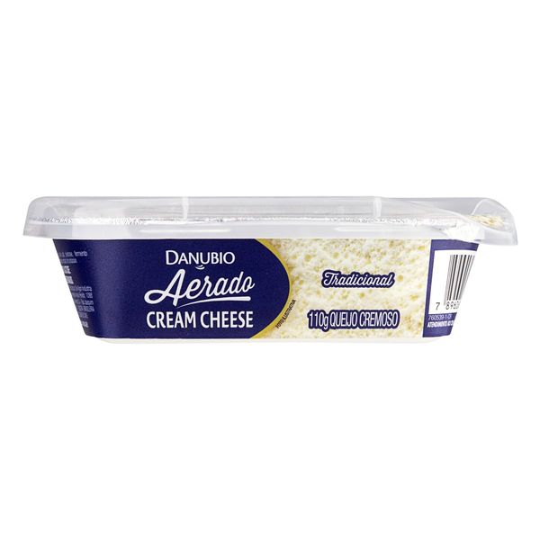 Queijo Cream Cheese Aerado DANUBIO Tradicional Pote 110g