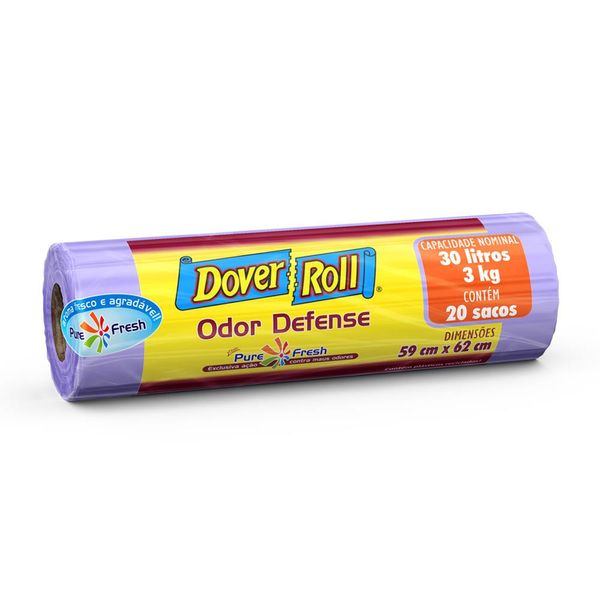 Saco de Lixo DOVER ROLL Odor Defense 30L Saco de Lixo DOVER ROLL Odor Defense 30L