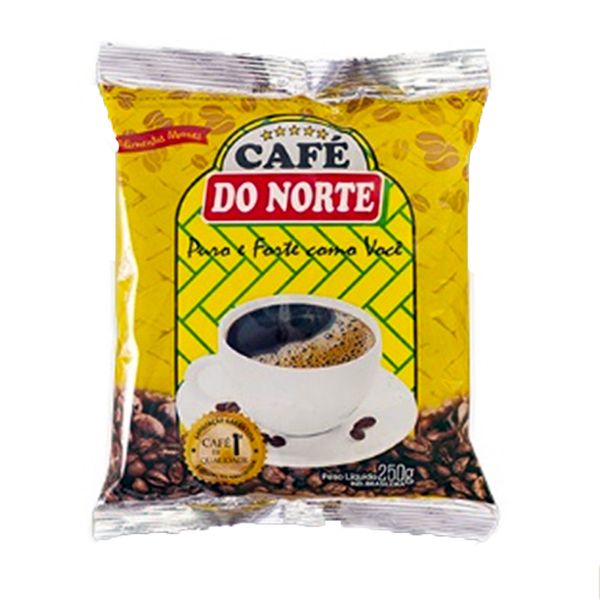 Café em Pó Torrado e Moído CAFÉ DO NORTE Pacote 250g