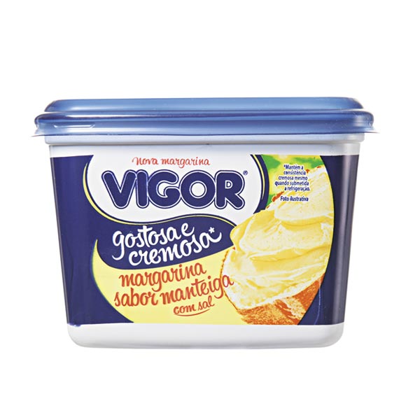 Margarina VIGOR Tradicional Pote 500g