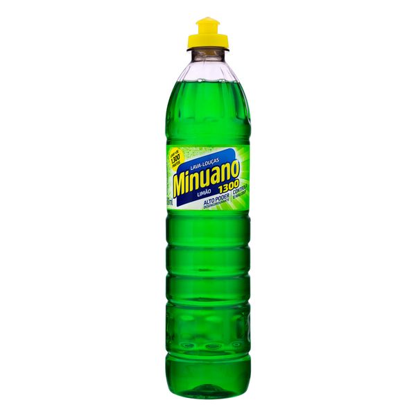 Detergente MINUANO Líquido Limão 500ml
