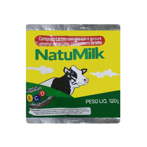 Composto Lácteo NATUMILK Pacote 120g Composto Lácteo NATUMILK Pacote 120g