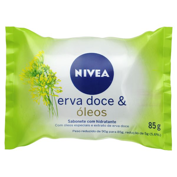 Sabonete em Barra NIVEA Hidratante Erva-Doce & Óleos 85g