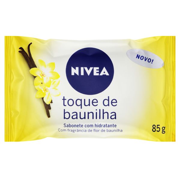 Sabonete em Barra NIVEA Hidratante Toque de Baunilha 85g