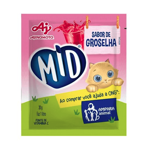 Refresco MID Groselha 20g
