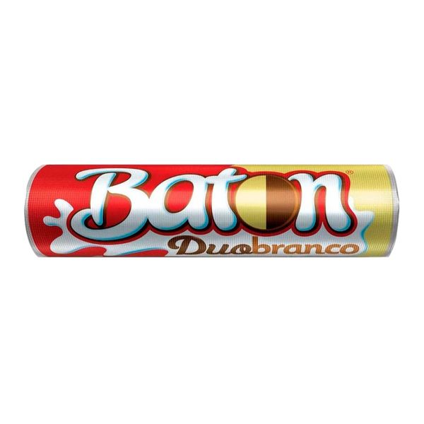 Baton GAROTO Duo Chocolate ao Leite Bastão 16g