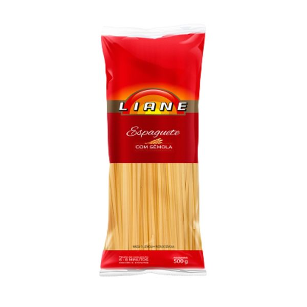 Macarrão Espaguete LIANE com Sêmola 500g