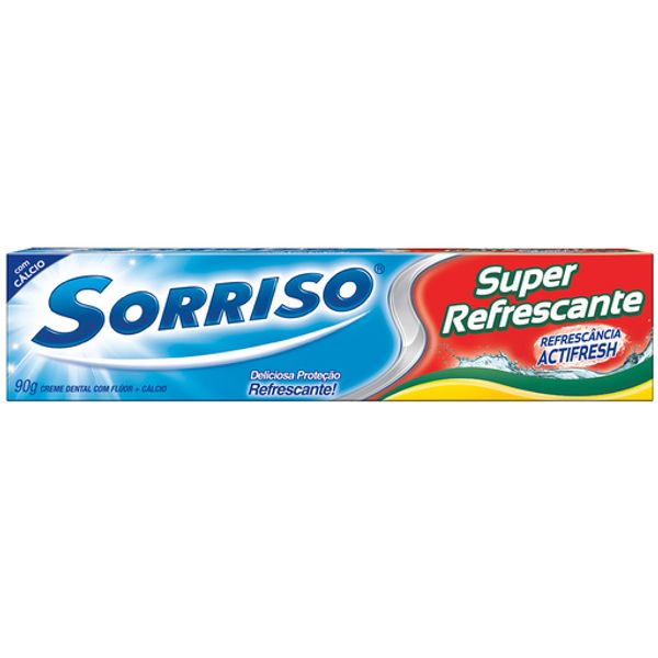 Creme Dental SORRISO Super Refrescante Caixa 90g
