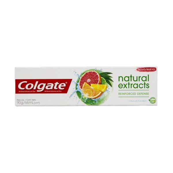 Creme Dental COLGATE Natural Extracts Caixa 90g