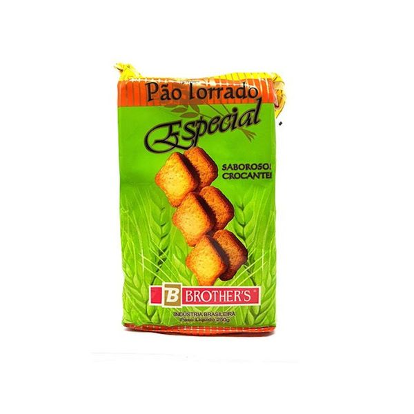 Pão Torrado Especial BROTHER'S Pacote 250g