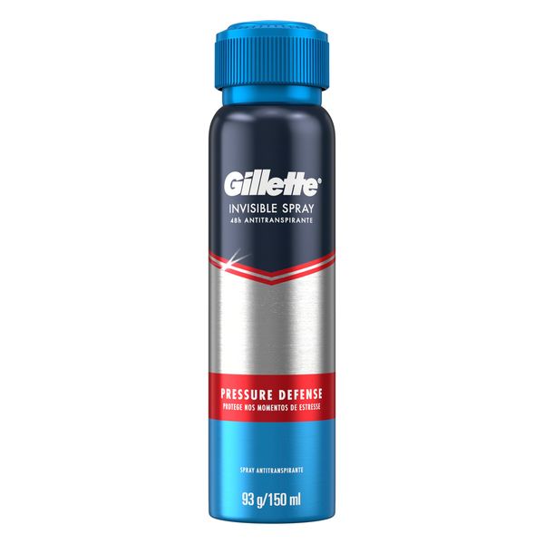 Antitranspirante Spray Pressure Defense Gillette 150ml