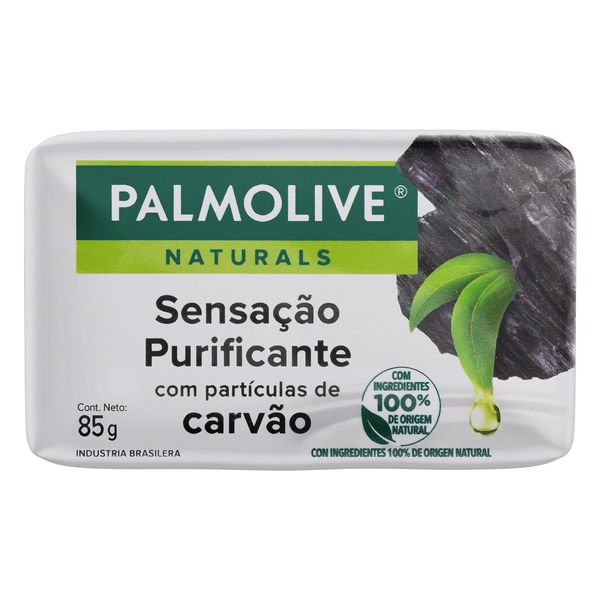 Sabonete PALMOLIVE NATURALS Sensação Purificante Carvão Barra 85g