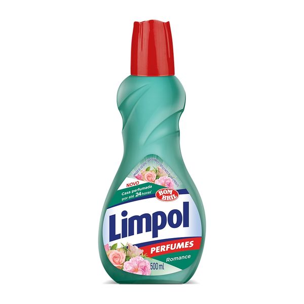 Limpador Perfumado LIMPOL Romance Frasco 500ml