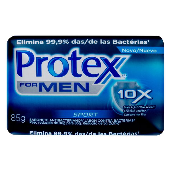 Sabonete PROTEX Antibacteriano Sport For Men Barra 85g