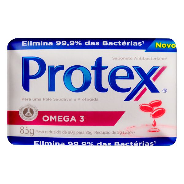 Sabonete PROTEX Antibacteriano Omega 3 Barra 85g