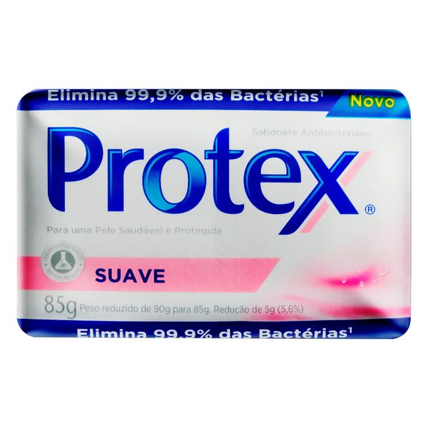 Sabonete PROTEX Antibacteriano Suave Barra 85g