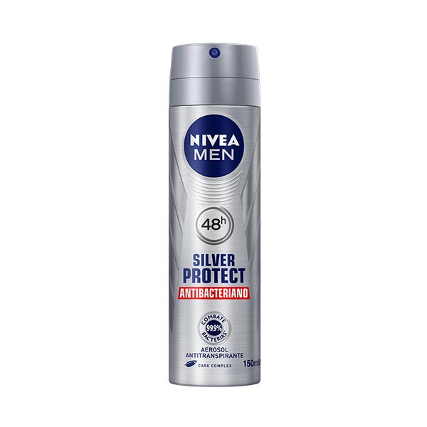 Desodorante Aerosol NIVEA Antitranspirante Men Silver Protect 150ml