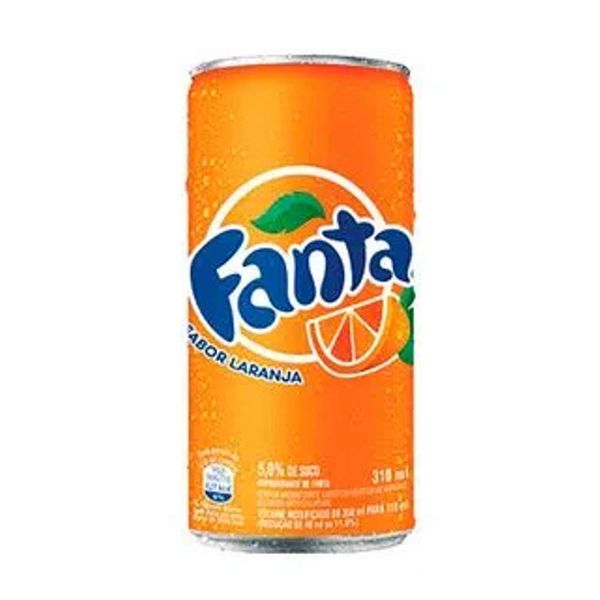 Refrigerante FANTA Sleek Laranja Lata 310ml