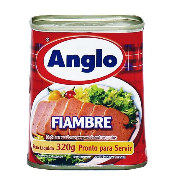 Carne em Conserva ANGLO Pic Nic Fiambre Lata 320g Carne em Conserva ANGLO Pic Nic Fiambre Lata 320g