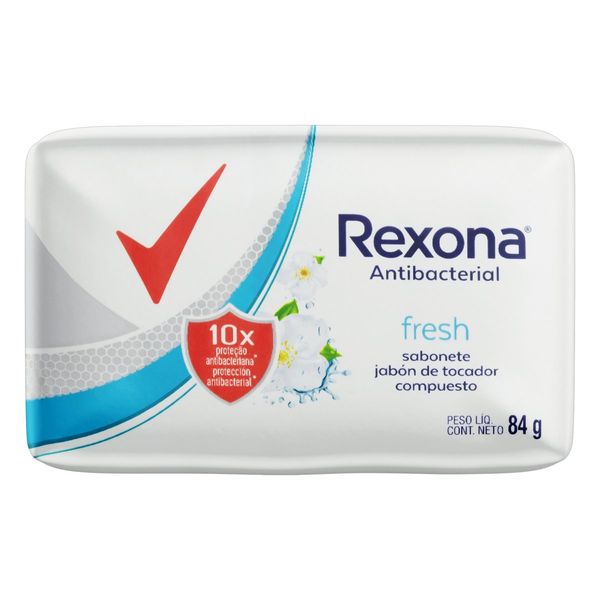Sabonete REXONA Antibacterial Fresh Barra 84g