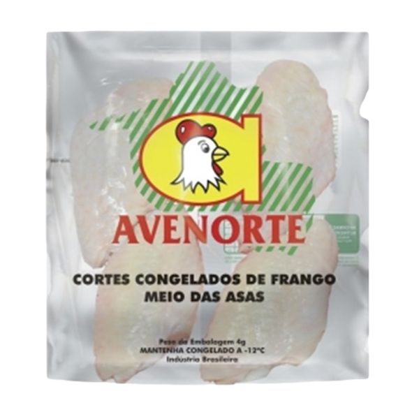 Meio das Asas do Frango AVENORTE Pacote 1kg