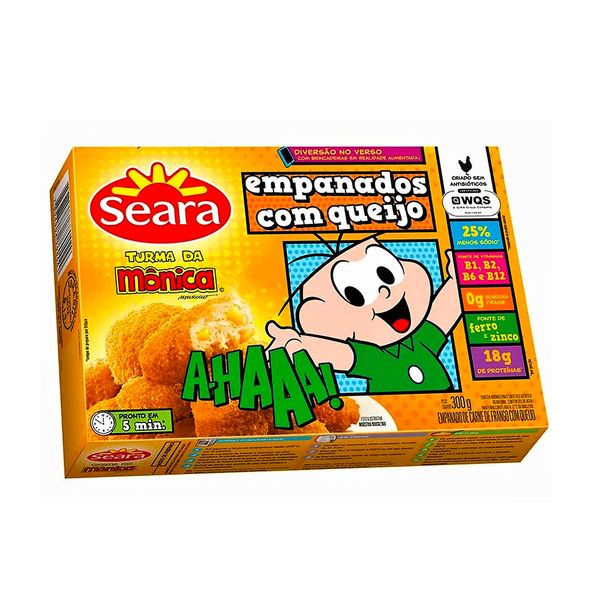 Empanado SEARA Turma Monica com Queijo Caixa 300g