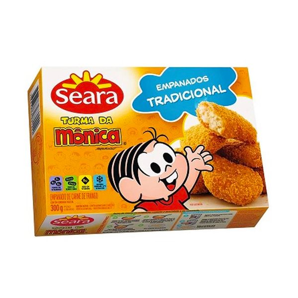 Empanado Chickenitos SEARA Turma da Monica Tradicional Caixa 300g