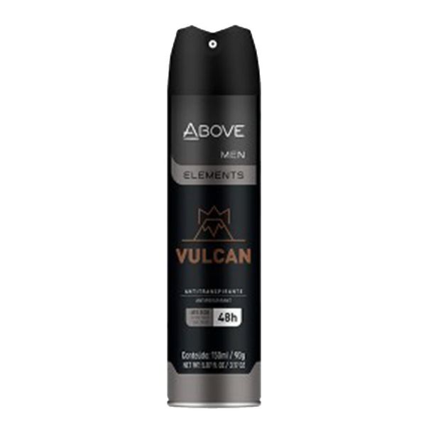 Desodorante ABOVE Elements Vulcan Aerosol Frasco 150ml